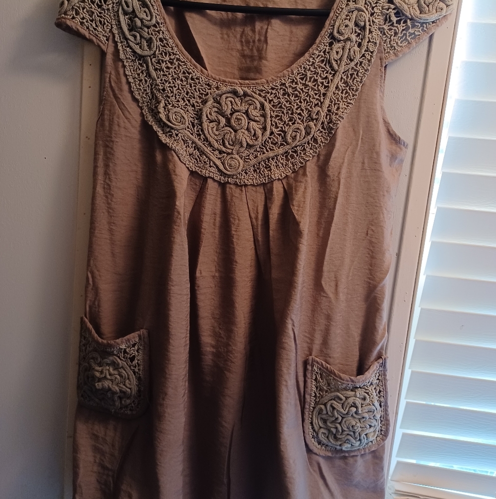Cap sleeve top/tunic